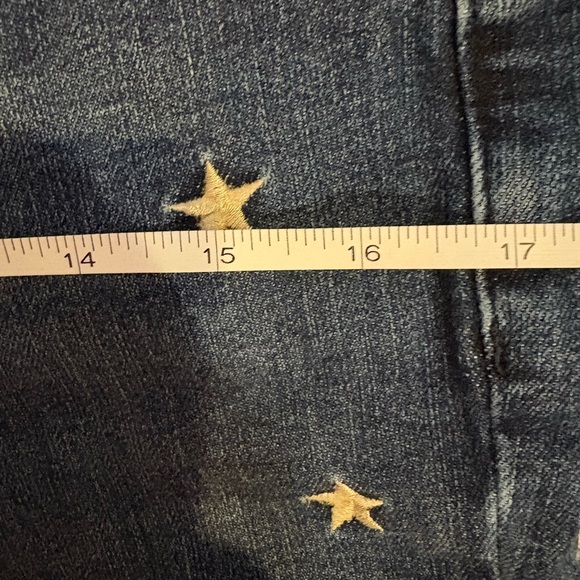 Judy Blue Skinny Blue Jeans with Star Pattern - Picture 9 of 11